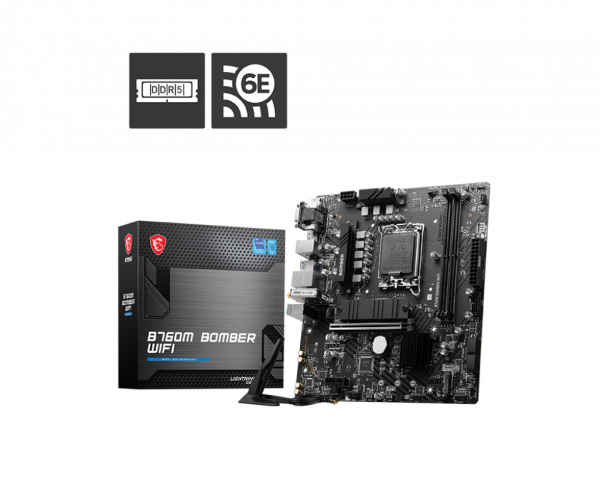 MSI B760M BOMBER WIFI (DDR5)