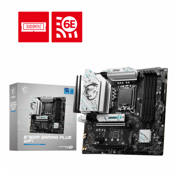 MSI B760M GAMING PLUS WIFI (DDR5)