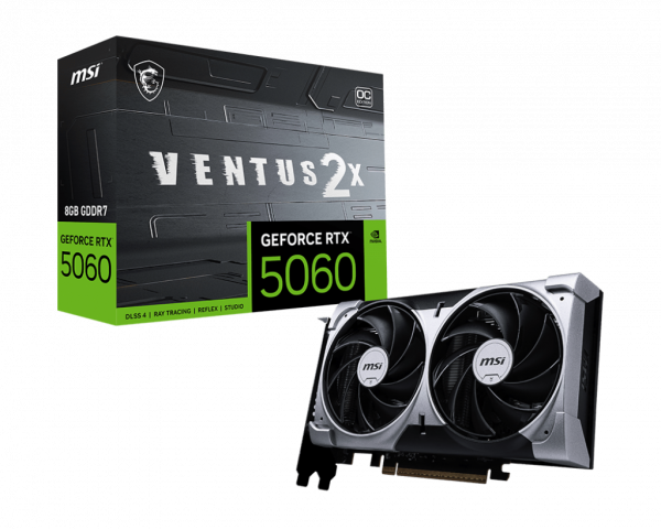 MSI RTX 5060 8G VENTUS 2X OC