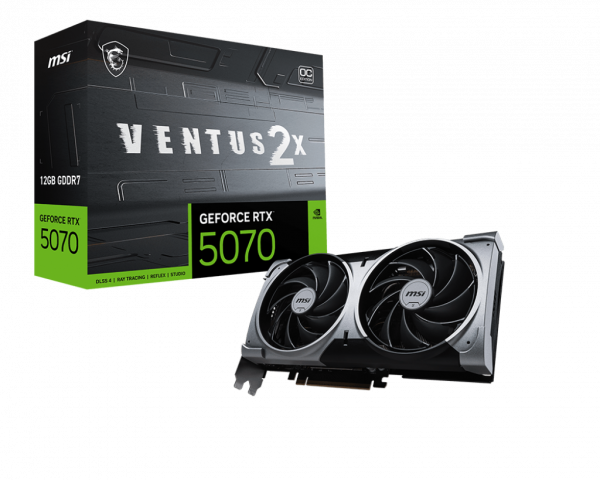 MSI RTX 5070 12G VENTUS 2X OC