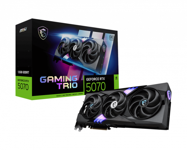MSI RTX 5070 12G GAMING TRIO OC