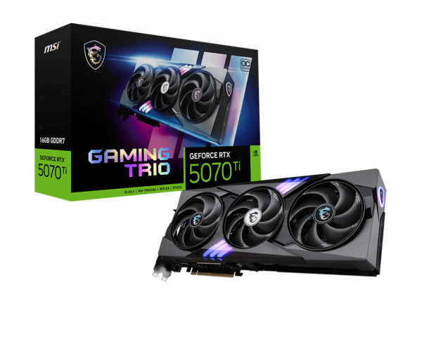 MSI RTX 5070 Ti 16G GAMING TRIO OC